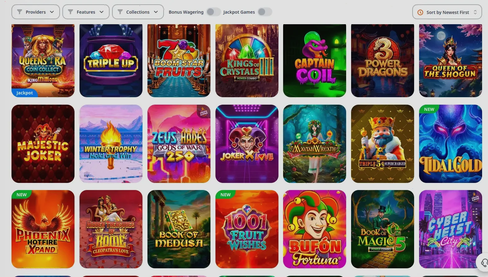 Spinrollz Casino Login-Bereich und Bonusübersicht